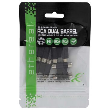 Ethereal Two RCA Females to Two RCA Females - Set of 4, , large