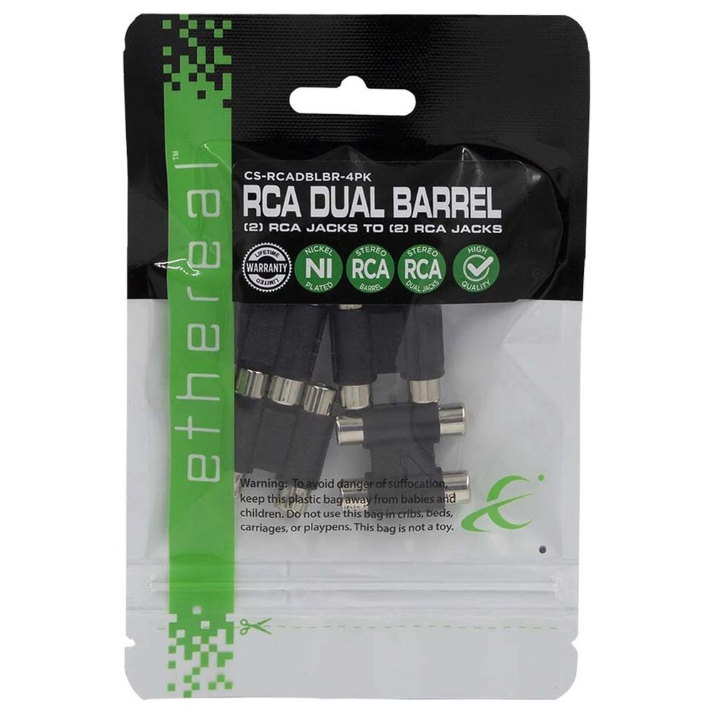Helios Two RCA Females to Two RCA Females - Set of 4, , large