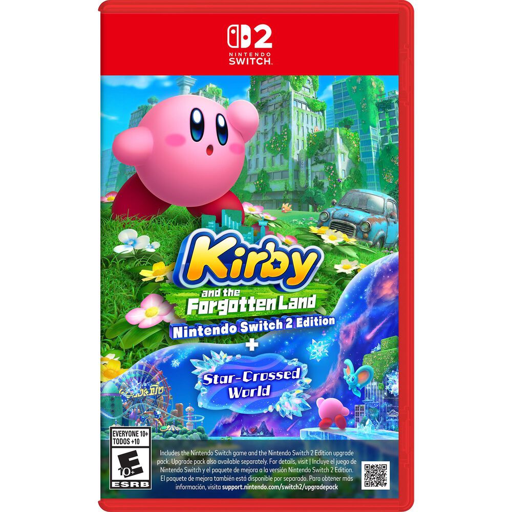 Kirby and the Forgotten Land + Star-Crossed World  Nintendo Switch 2 Edition - Releases 6/5/2025, , large