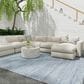Feizy Rugs Limerick 5" x 8" Blue and Gray Outdoor Rug, , large