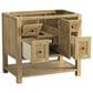 James Martin Vanities Breckenridge 36" Single Bathroom Vanity in Light Natural Oak with Single Hole 3 cm White Zeus Quartz Top and Rectangular Sink, , large