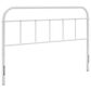 Modway Serena Steel Queen Headboard in White, , large