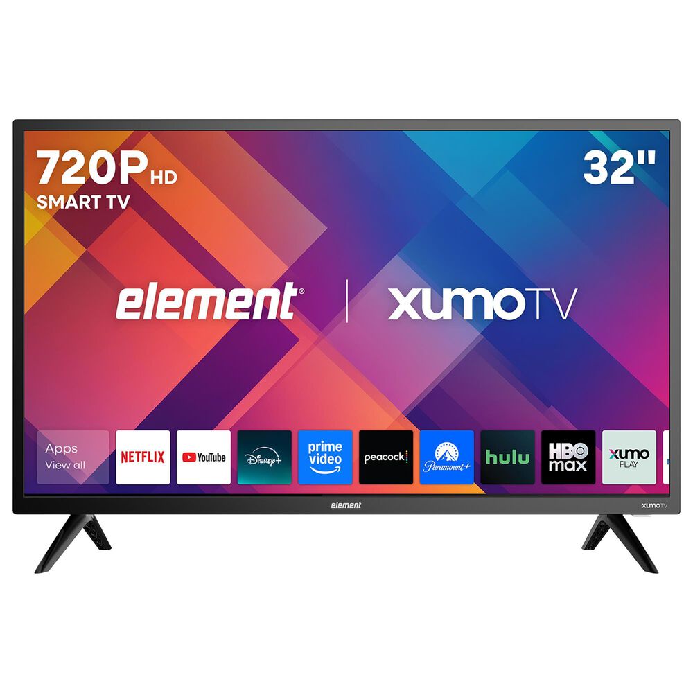Element 32" Class Genesis Series 720p HD - Smart Xumo TV with 2.0 Soundbar in Black, , large
