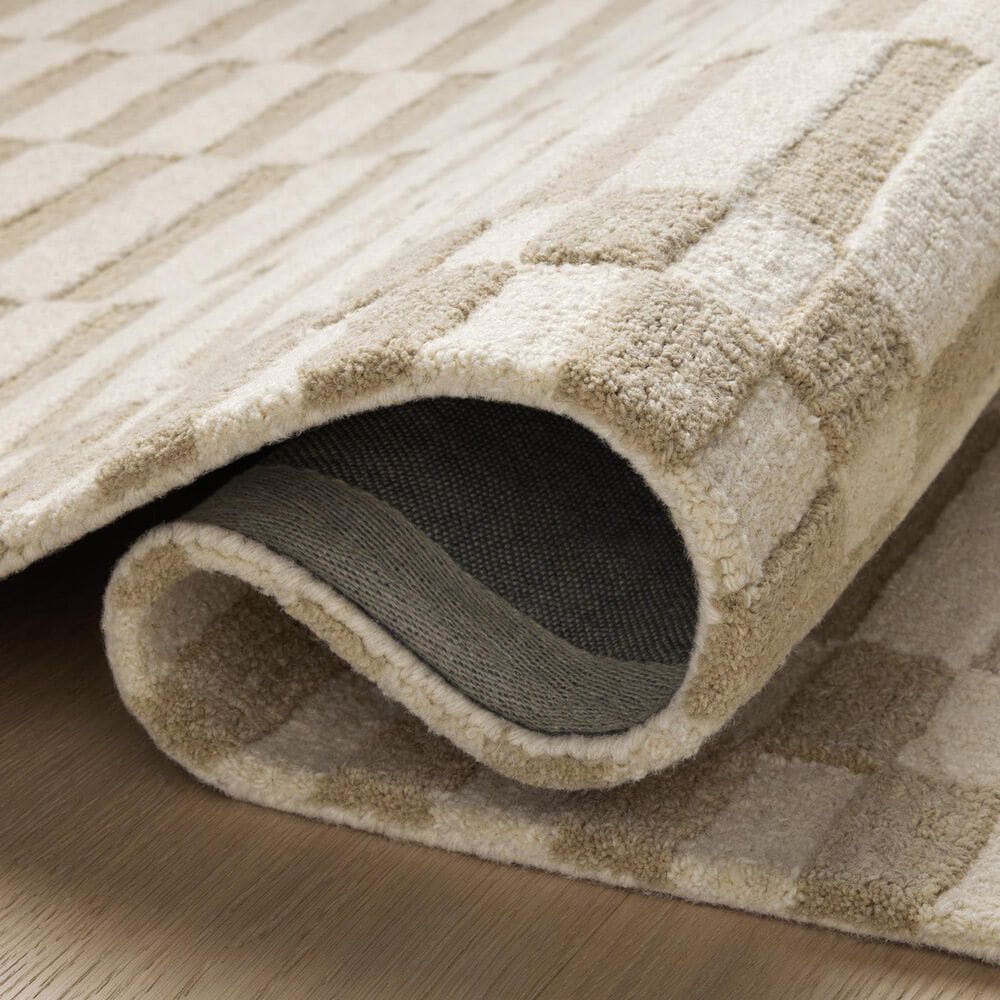 Chris Loves Julia x Loloi Bradley 3&#39;6&quot; x 5&#39;6&quot; Ivory and Beige Area Rug, , large