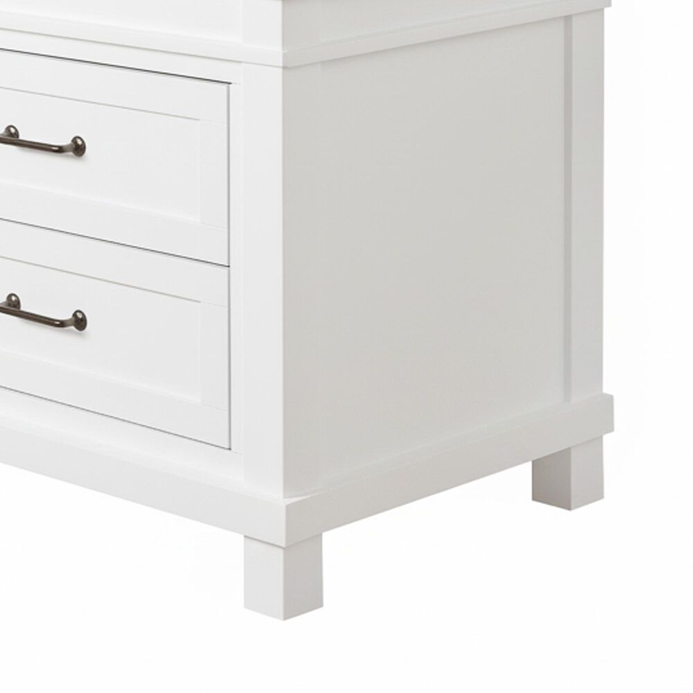 Appleseed Rowan 2-Drawer Nightstand in Pure White, , large