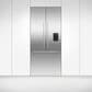 Fisher & Paykel 36" Integrated French Door Panel I&W with 84" High in Stainless Steel, , large