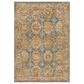 Surya Mona Lisa 9" x 12"2" Tan, Dark Blue, Mustard, Brick Red, Olive, Sage and Burgundy Area Rug, , large