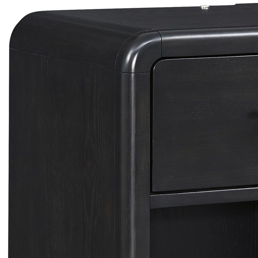 Millenium Rowanbeck Nightstand in Black, , large