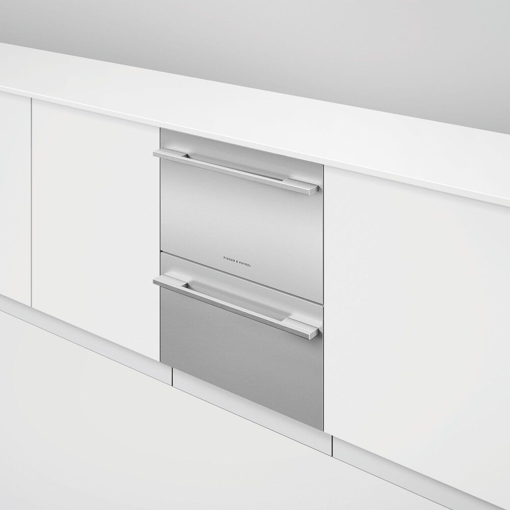Fisher and Paykel 24&quot; Tall Double Drawer Dishwasher - Panel Sold Separately, , large
