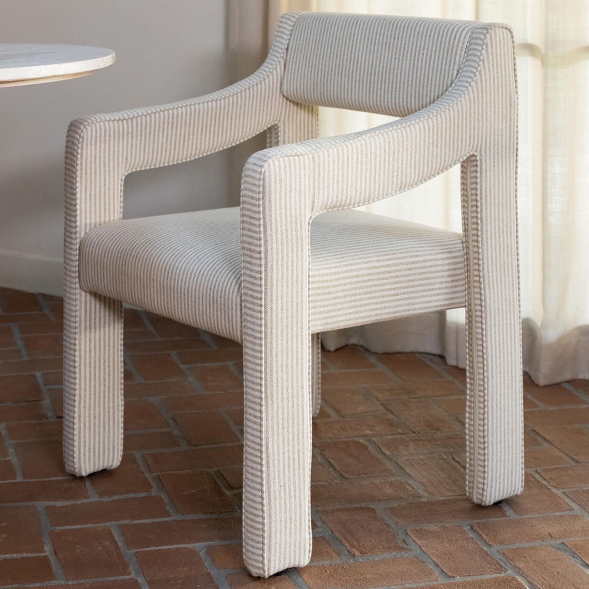 CityLine Elise Arm Chair in Stripe