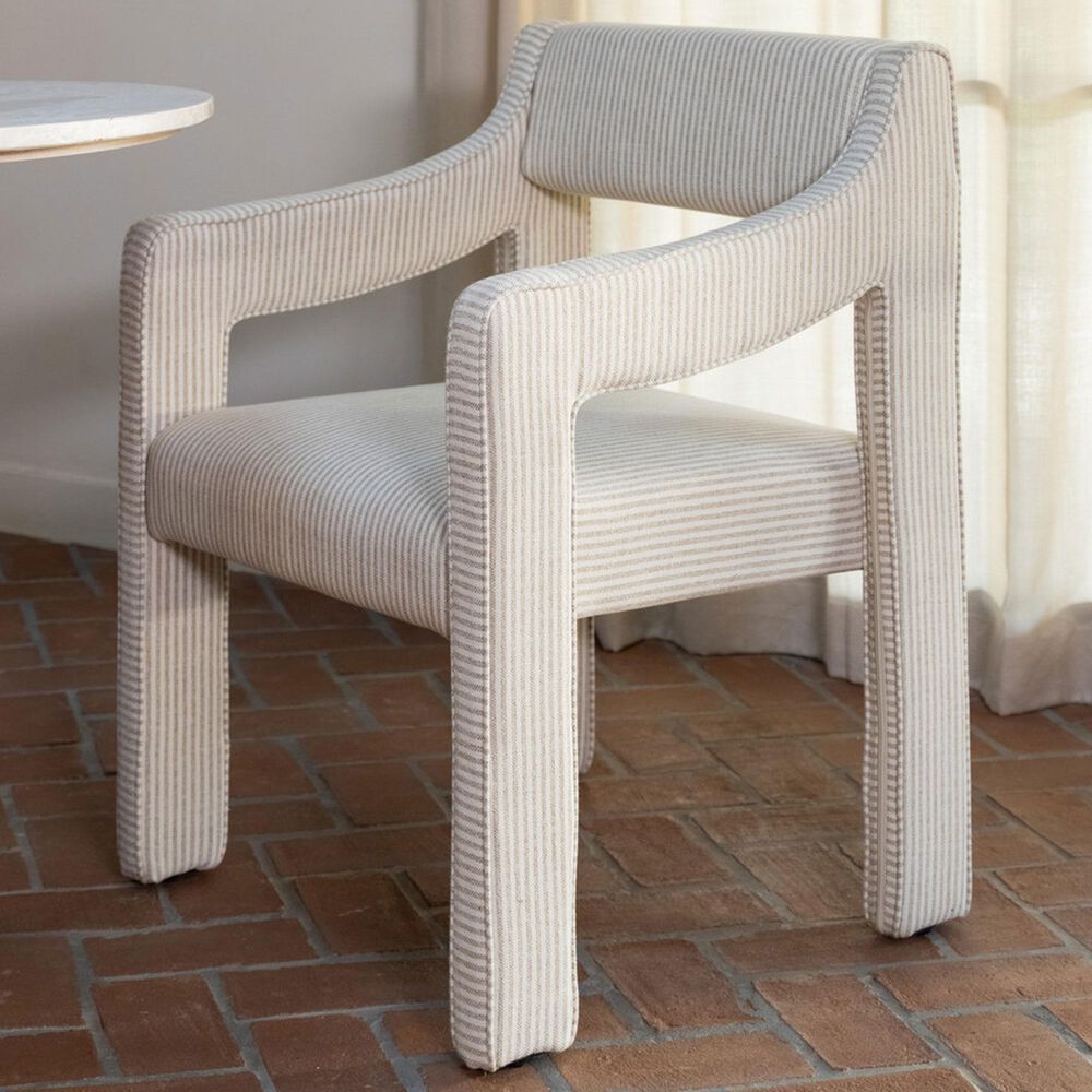 CityLine Elise Arm Chair in Stripe, , large