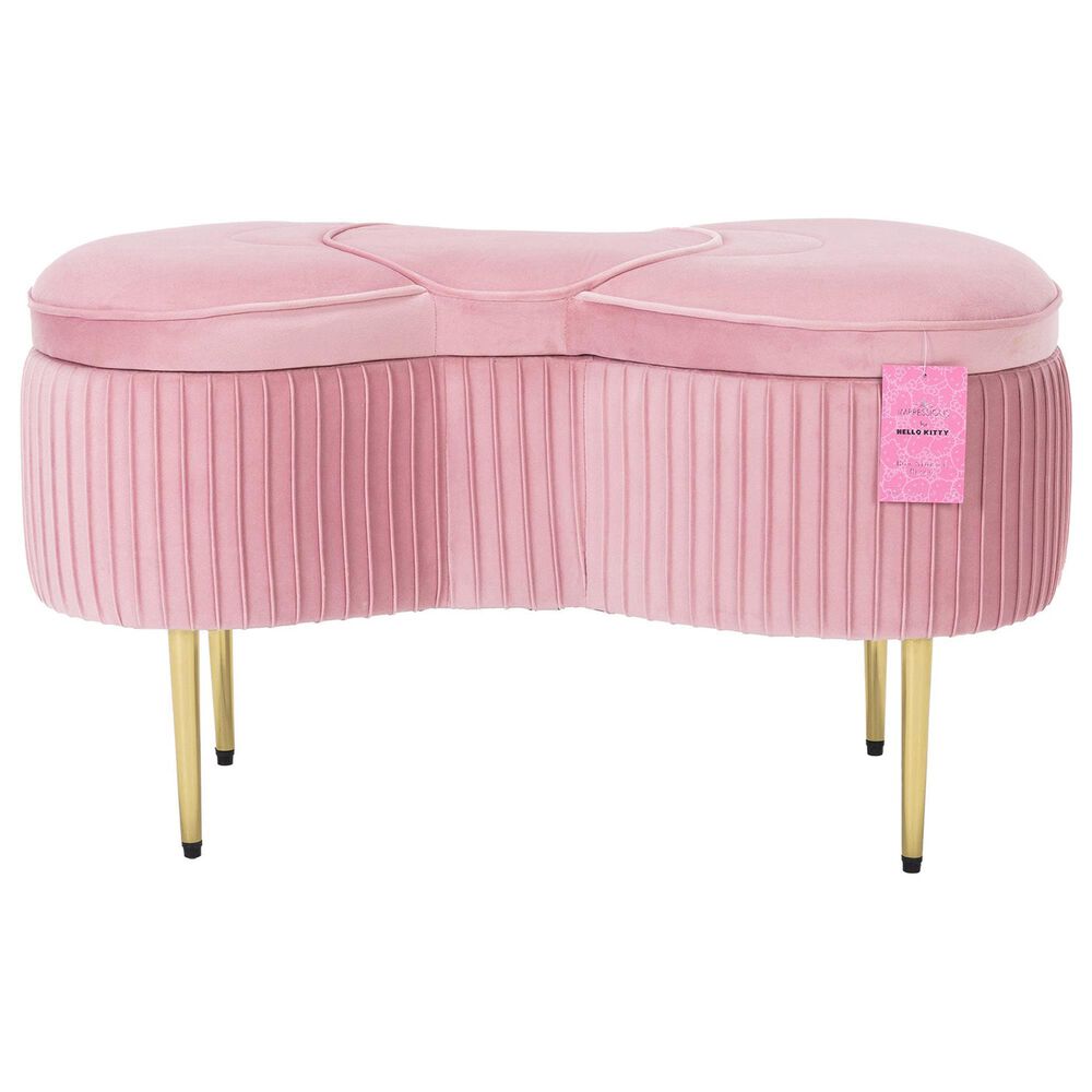 Impressions Vanity Hello Kitty Bow Storage Bench, , large