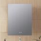 Lexora Home Vellum 30" x 28" LED Vanity Mirror, , large