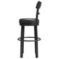 Ashley Valebeck Swivel Bar Stool in Antiqued Black, , large