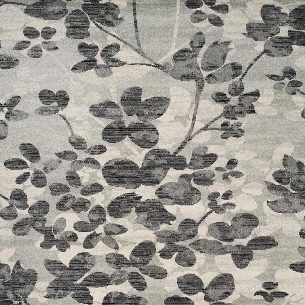 Safavieh Evoke EVK236R-3 3&#39; x 5&#39; Grey/Black Area Rug, , large