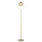 Maple and Jade 65" Floor Lamp in Gold, , large