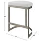Uttermost Ivanna Counter Stool in Brushed Silver, , large