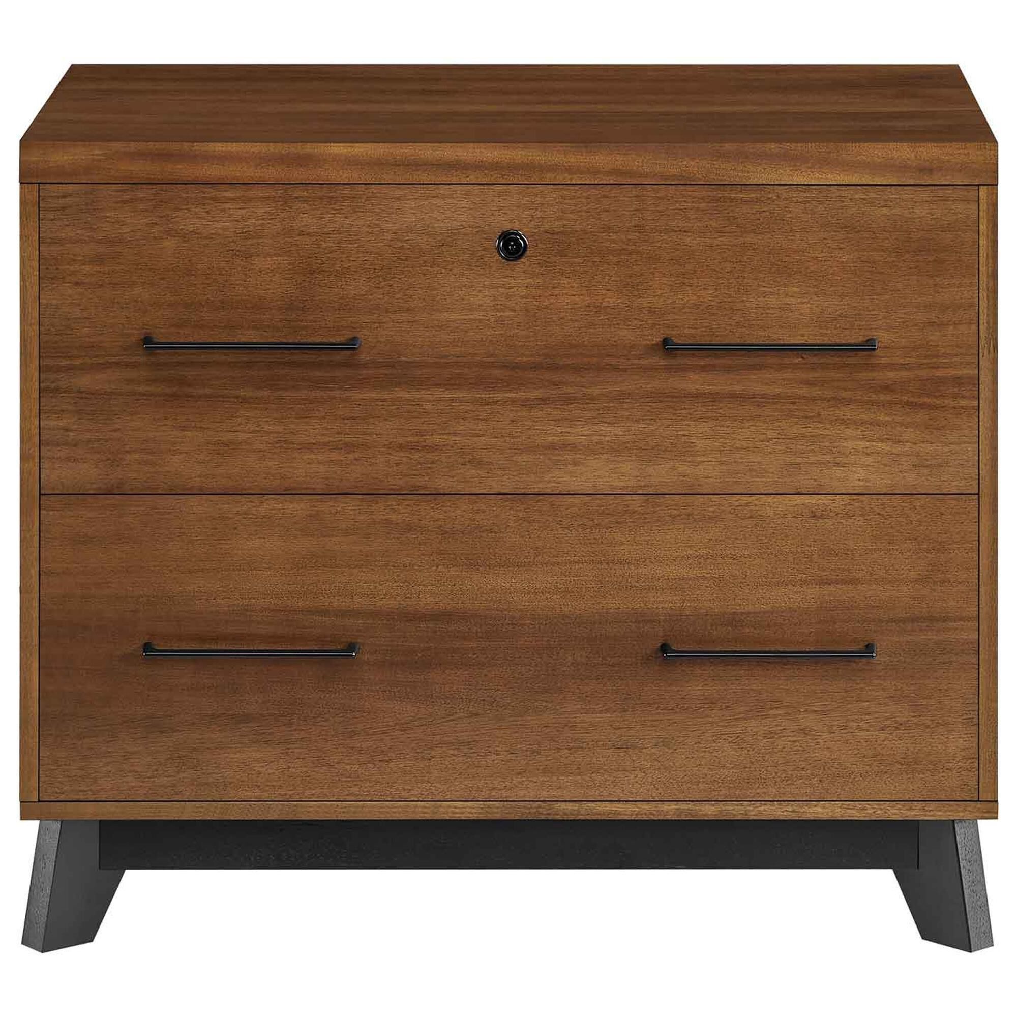 ベイリーフ　台湾版　セット　Bayleef Wycliff Bay Avery 2-Drawer Lateral File in Chestnut Brown