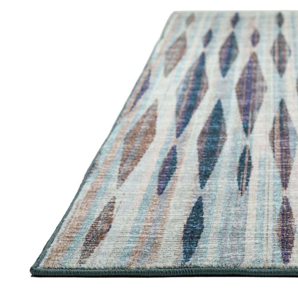 Dalyn Rug Company Amador 2&#39;6&quot; x 12&#39; Mist Indoor/Outdoor Runner, , large