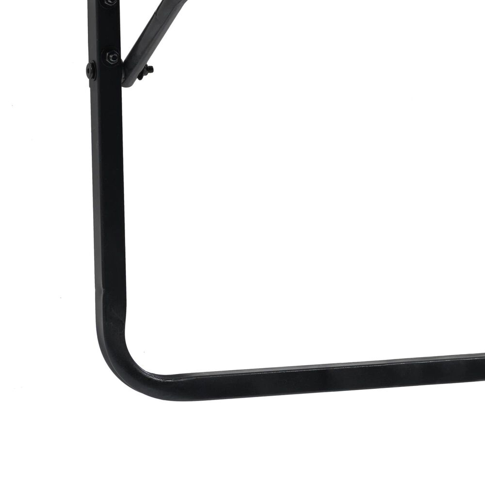 CorLiving Parksville Patio Balcony Table in Black, , large