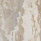 Feizy Aura 3727F 3"11" x 6" Beige and Gold Area Rug, , large