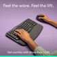 Logitech Ergo Wave Keys and Lift Combo in Graphite, , large