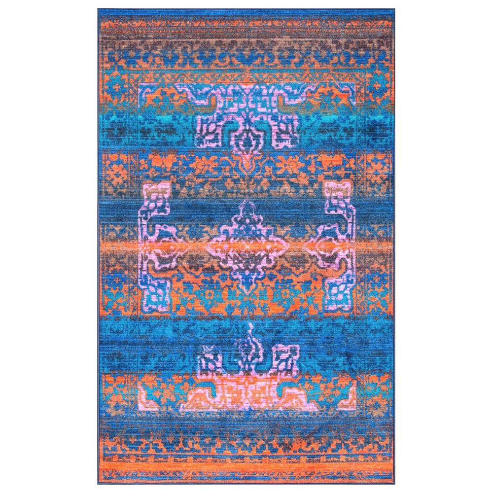 nuLOOM Giza MCGZ27A 5' x 8' Navy Blue Area Rug, , large