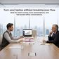 Uncaged Ergonomics Laptop Swivel Stand | Laptop Riser in Silver, , large
