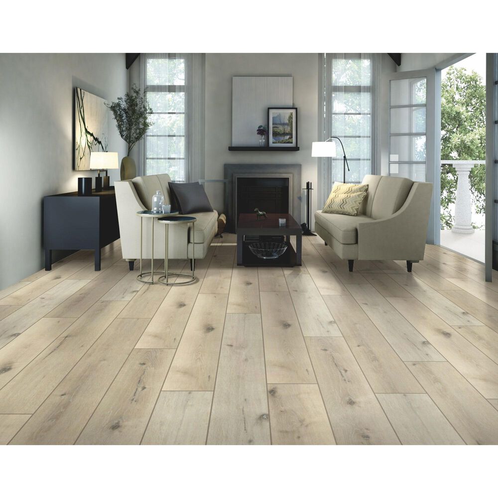 Happy Feet International Stone Elegance II Plantation Oak 7" x 48" Luxury Vinyl Plank, , large