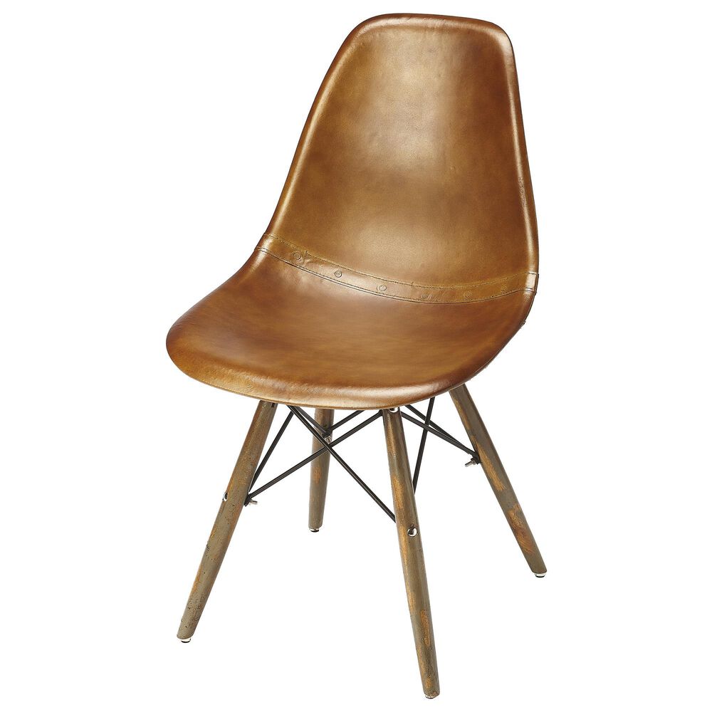 Butler Orson Side Chair in Medium Brown, , large