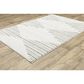 Oriental Weavers Cambria Diamond Stripe 6"7" x 9"6" Beige Area Rug, , large