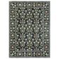 Oriental Weavers Andorra Blue, Green and Ivory 1"10" x 3"2" Area Rug, , large