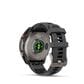 Garmin Fenix 8 Pro Sapphire AMOLED Smartwatch 47mm Titanium Case with Graphite Black Silicone Band, , large
