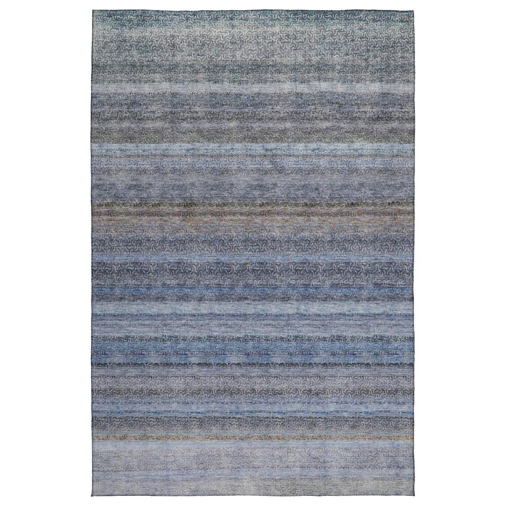 Dalyn Rug Company Burano BU5 5" x 7"6" Blue Indoor/Outdoor Area Rug, , large