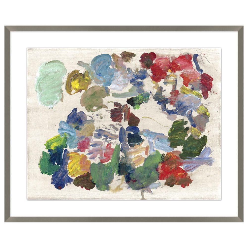 Wendover Art Random Notations 2 32.5" x 39.5" Wall Art in Taupe, , large