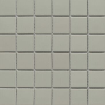 Emser Catch Fawn 2" x 2" Square on 12" x 12" Ceramic Mosaic Sheet, , large