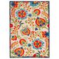 Nourison Aloha ALH17 3"6" x 5"6" Multicolor Indoor/Outdoor Area Rug, , large