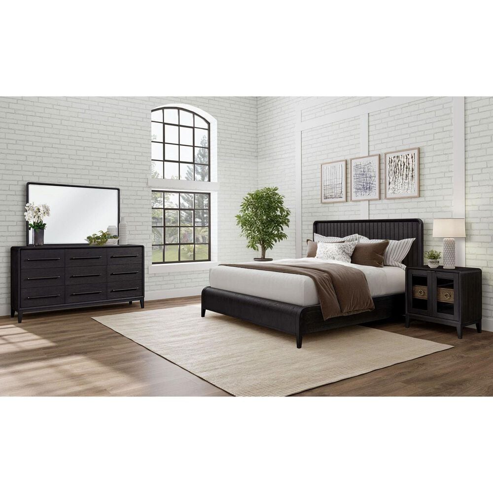 Sterling Timber Elure Rectangular Dresser Mirror in Peppercorn, , large