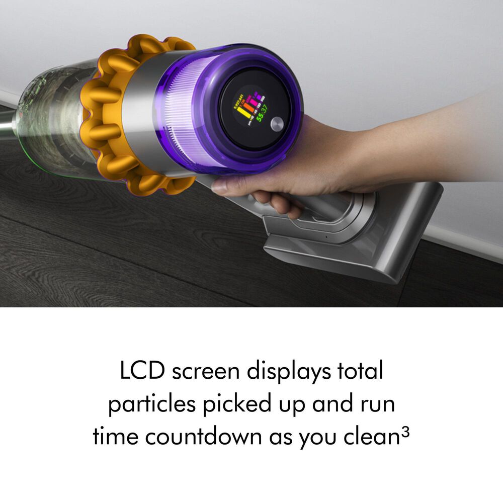 Dyson V15 Detect Cordless Vacuum in Yellow and Nickel, , large