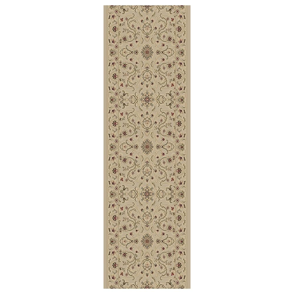 Kane Regalia Runner Carpet in Vanilla, , large