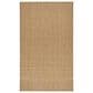 Nourison Courtyard Jute 3" x 5" Indoor/Outdoor Area Rug, , large