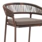 Zuo Modern Skye Patio Barstool in Brown (Set of 2), , large