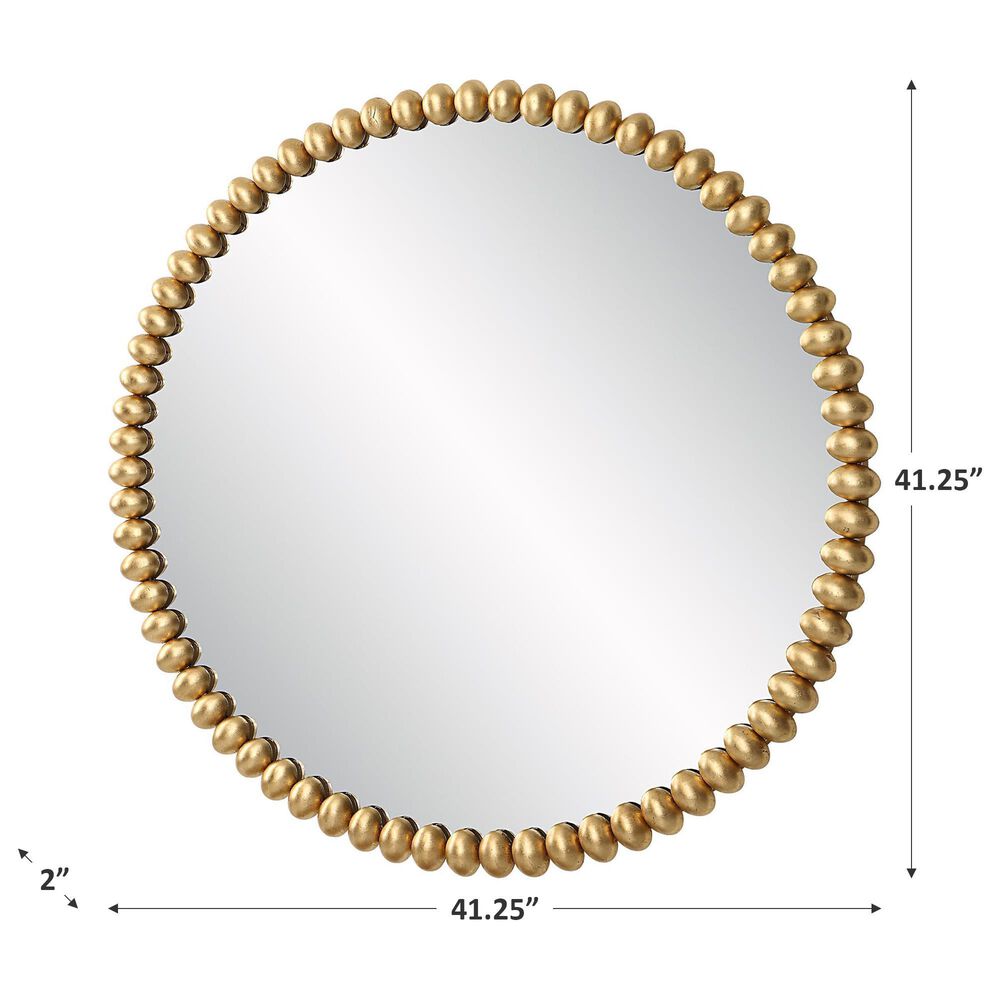 Uttermost Byzantine Mirror in Antique Gold, , large