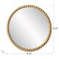 Uttermost Byzantine Mirror in Antique Gold, , large
