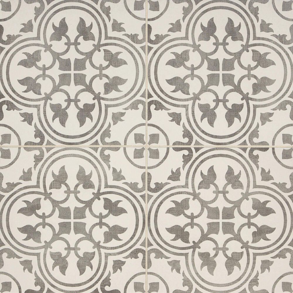 Dal-Tile Memoir Petal Grey 12" x 12" Ceramic Tile, , large