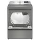 Maytag 7.4 Cu. Ft. Electric Smart Top Load Dryer with Pet Pro Option in Classic Silver, , large