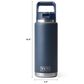 YETI Rambler 26 Oz Water Bottle with Color-Blocked Straw Cap in Olive and King Crab Orange, , large