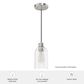 Hunter Lochmeade 1-Light Mini Pendant in Brushed Nickel, , large