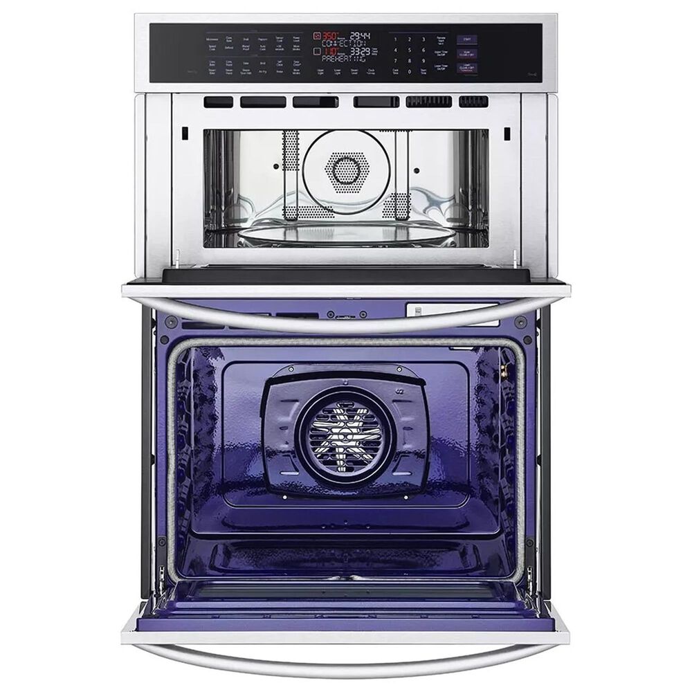 LG 2-Piece Kitchen Package with 30&quot; Electric Wall Oven and Gas Cooktop in Stainless Steel, , large