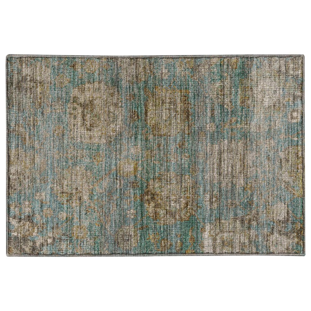 Dalyn Rug Company Aristo AR7 Teal 1"8" x 2"6" Area Rug, , large